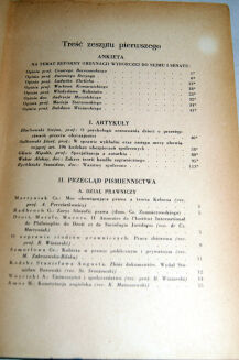 RUCH PRAWNICZY EKONOMICZNY SOCJOLOGICZNY półrocznik 1939 - 5
