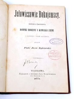 BYKOWSKI - JEŁOWICZOWIE BUKOJEMSCY. Kresy - 3