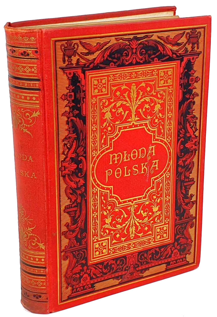 JANKOWSKI - MŁODA POLSKA W PIEŚNI wyd. 1898r. Oprawa Karol Wójcik Introligator-Kraków