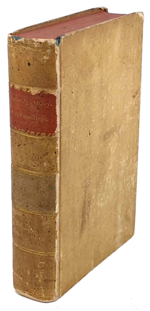 POCHWAŁY, MOWY Y ROZPRAWY STANISŁAWA HRABI POTOCKIEGO t.2, 1816r.