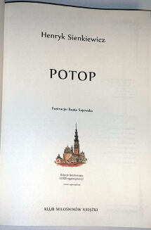 SIENKIEWICZ- TRYLOGIA: PAN WOŁODYJOWSKI, POTOP, OGNIEM I MIECZEM skóra ilustracje Beata Sajewska - 9