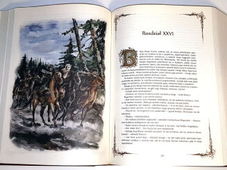 SIENKIEWICZ- TRYLOGIA: PAN WOŁODYJOWSKI, POTOP, OGNIEM I MIECZEM skóra ilustracje Beata Sajewska - 12