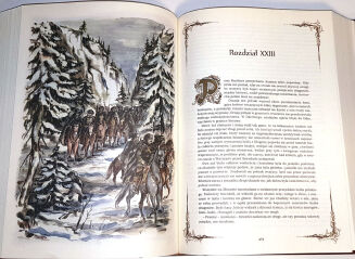 SIENKIEWICZ- TRYLOGIA: PAN WOŁODYJOWSKI, POTOP, OGNIEM I MIECZEM skóra ilustracje Beata Sajewska - 13