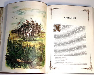 SIENKIEWICZ- TRYLOGIA: PAN WOŁODYJOWSKI, POTOP, OGNIEM I MIECZEM skóra ilustracje Beata Sajewska - 15