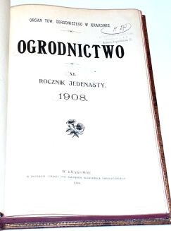 OGRODNICTWO rocznik XI - 3
