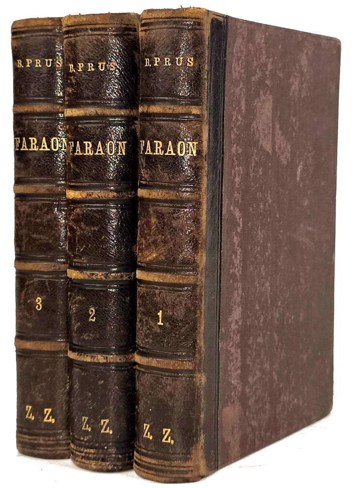 PRUS - FARAON t. 1-3 [ komplet] wyd.2, 1901