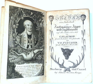 LAUROP, FISCHER - SYLVAN EIN JAHRBUCH FÜR FORSTMÄNNER,JÄGER UND JAGDFREUNDE FÜR DAS JAHR 1818 - 3