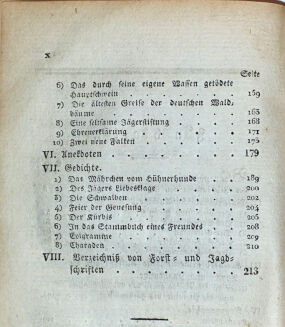 LAUROP, FISCHER - SYLVAN EIN JAHRBUCH FÜR FORSTMÄNNER,JÄGER UND JAGDFREUNDE FÜR DAS JAHR 1818 - 5