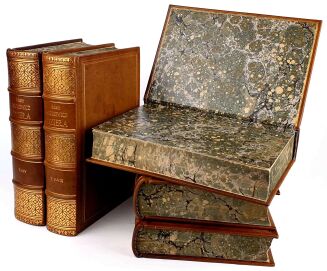 MICKIEWICZ- DZIEŁA t.1-20 [komplet w 5 wol.] pod red. Manfreda Kridla i Leona Piwińskiego; drzeworyty Mrożewski - 5