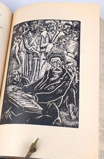 MICKIEWICZ- DZIEŁA t.1-20 [komplet w 5 wol.] pod red. Manfreda Kridla i Leona Piwińskiego; drzeworyty Mrożewski - 15