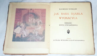 TETMAJER- JAK BABA DIABLA WYONACYLA pictures Zofja Stryjenska - 3