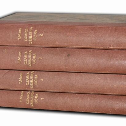 MANN - CZARODZIEJSKA GÓRA wyd.I Rój 1930r. komplet