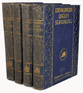 FREUD, MARCUSE; HIGIER- ENCYKLOPEDIA WIEDZY SEKSUALNEJ t.1-4 [komplet w 4 wol.] wyd.1937 - 2