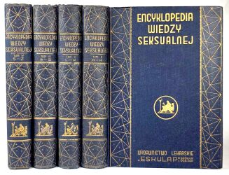 FREUD, MARCUSE; HIGIER- ENCYKLOPEDIA WIEDZY SEKSUALNEJ t.1-4 [komplet w 4 wol.] wyd.1937 - 2