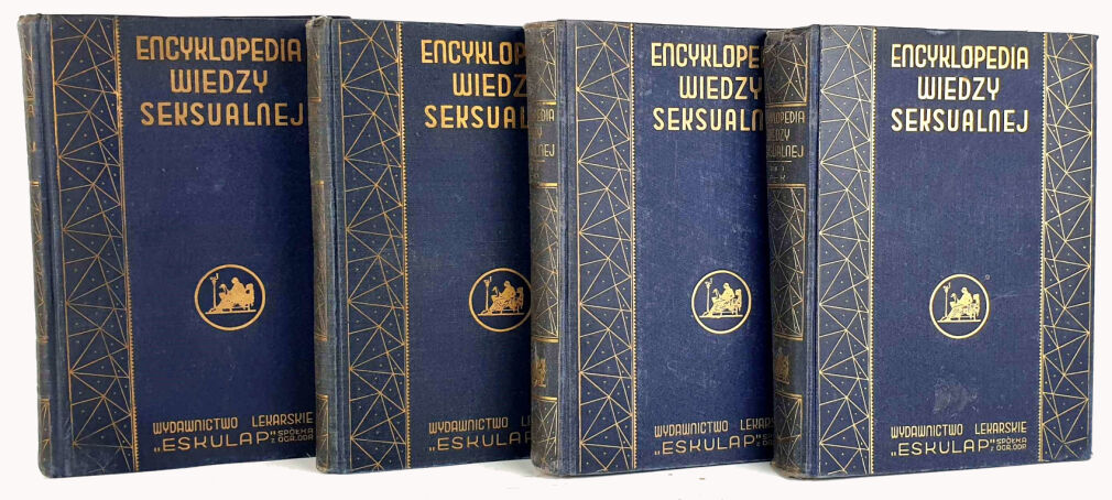 FREUD, MARCUSE; HIGIER- ENCYKLOPEDIA WIEDZY SEKSUALNEJ t.1-4 [komplet w 4 wol.] wyd.1937