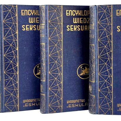 FREUD, MARCUSE; HIGIER- ENCYKLOPEDIA WIEDZY SEKSUALNEJ t.1-4 [komplet w 4 wol.] wyd.1937