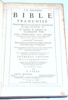 BIBLIA JANA ZIARNKI  t. 1-3 wyd. 1621 - 4