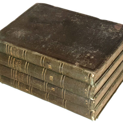 SZAJNOCHA - JADWIGA I JAGIEŁŁO t.1-4 [komplet] 1861r.