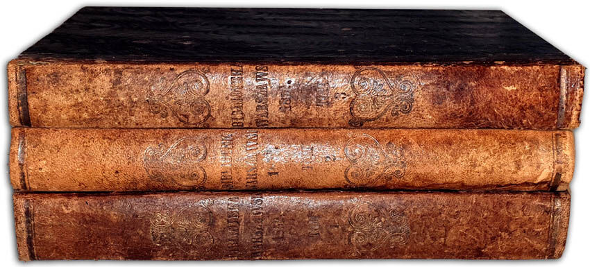 BIBLIOTEKA WARSZAWSKA tom 1-3 z 1852 roku ryciny