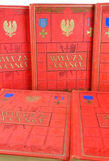 WIEDZA O POLSCE Cz. I-III w 5 wol. OPRAWA WYDAWNICZA - 4