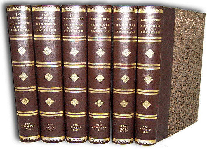 KARŁOWICZ- SŁOWNIK GWAR POLSKICH t. I-VI [komplet] wyd. 1900