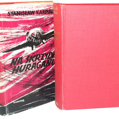 KARPIŃSKI- NA SKRZYDŁACH HURAGANU t. 1-4 [komplet w 2 wol.] Londyn 1976-7