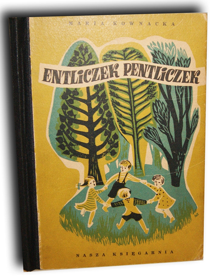 KOWNACKA- ENTLICZEK PENTLICZEK wyd. 1950 ilustr. Czajkowska