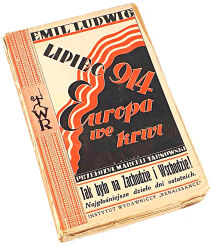 LUDWIG - JULY 1914. EUROPE IN BLOOD cover by Karol Hiller