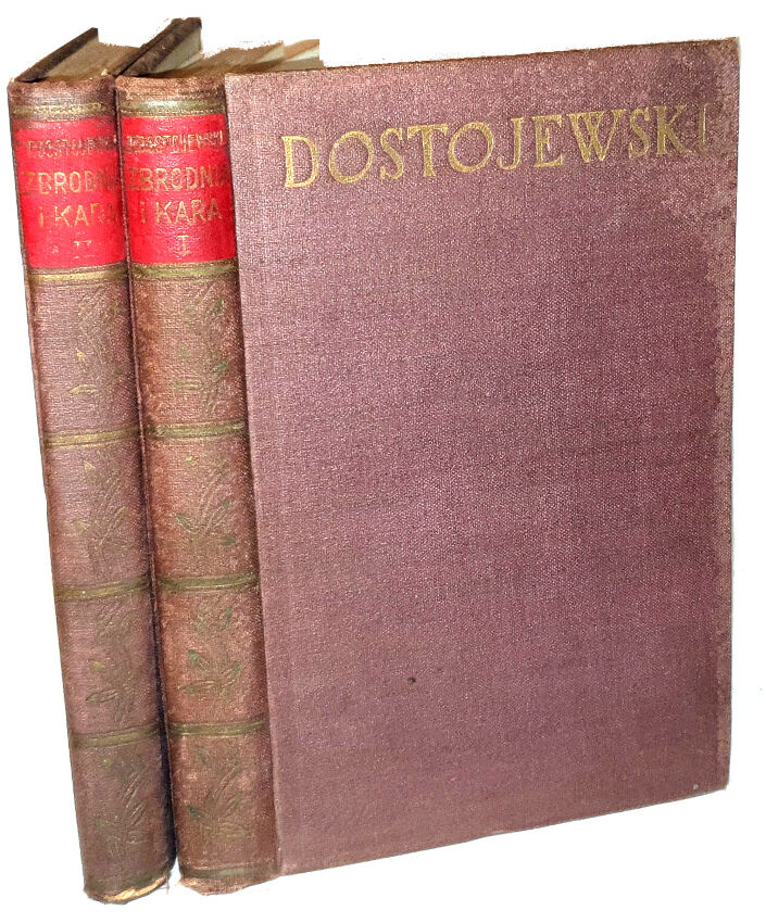 DOSTOJEWSKI - ZBRODNIA I KARA wyd. 1928r.