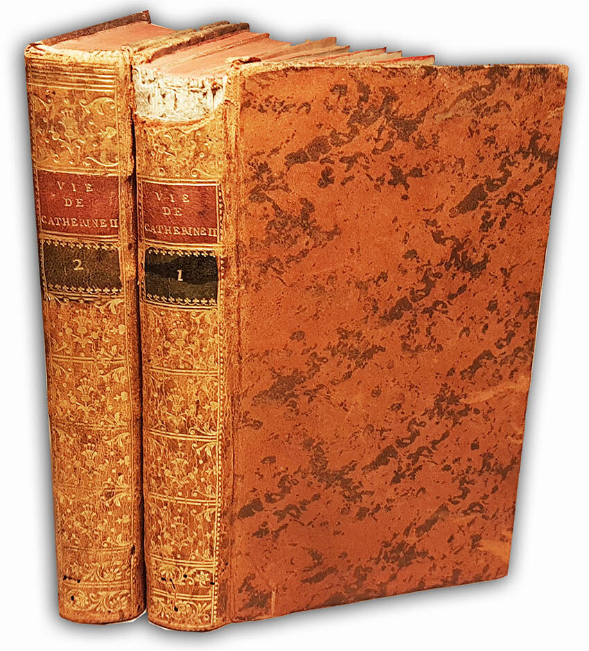 CASTERA- VIE THE CATHERINE II t.1-2 wyd. 1797