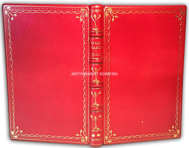 Słowacki - Poema Piasta Dantyszka Herbu Leliwa O Piekle, wyd.1 Paryż 1839