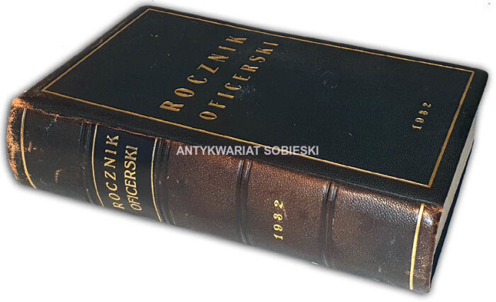 Egzemplarz Pierwszego Marszałka Polski Józefa Piłsudskiego : Rocznik Oficerski 1932r.