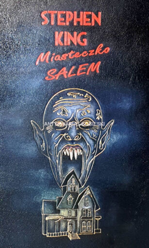Stephen King - Miasto Salem, czyli książka w oprawie skórzanej jako luksusowy prezent dla fana!