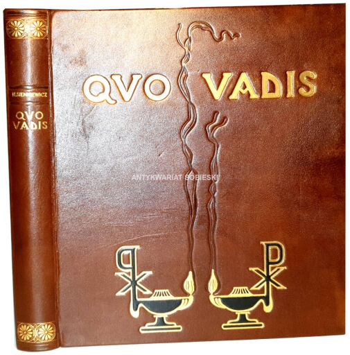 Historia podróży jednej książki do Japonii, czyli Henryk Sienkiewicz - Quo Vadis, wyd. 1902 z heliograwurami Piotra Stachiewicza.